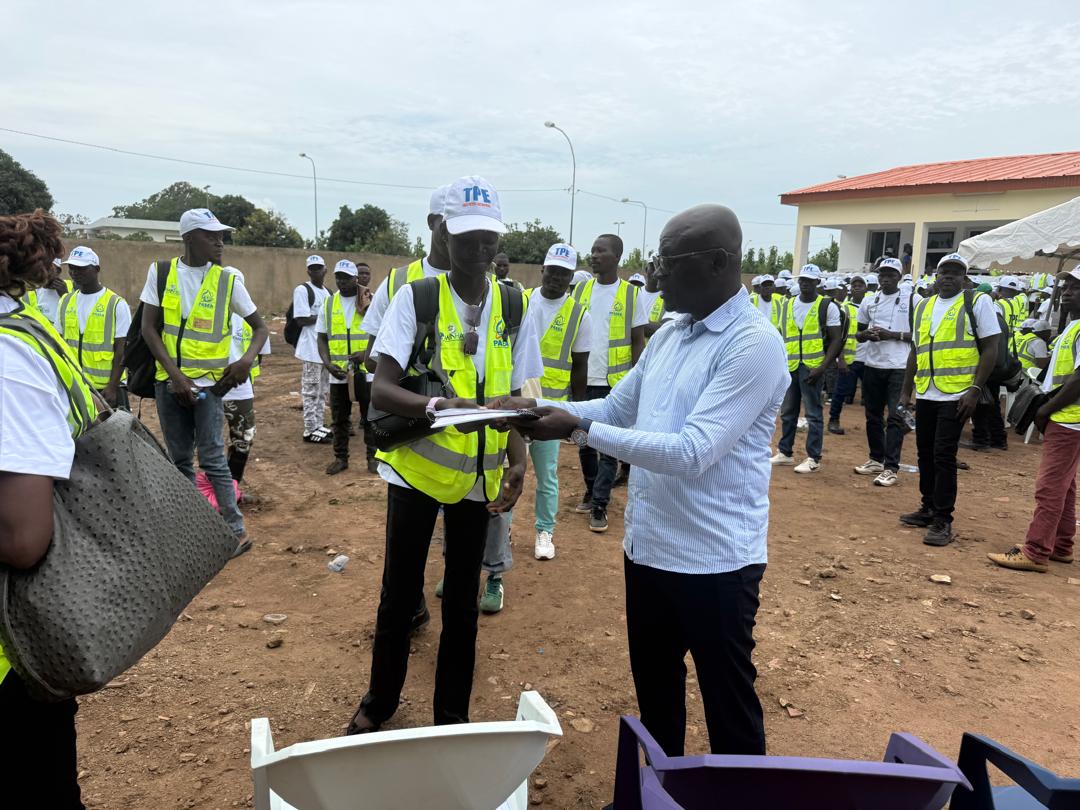 Cérémonie de lancement des activités du PASEA pour la construction de 5 000 latrines familiales pilotes dans la Région du Hambol