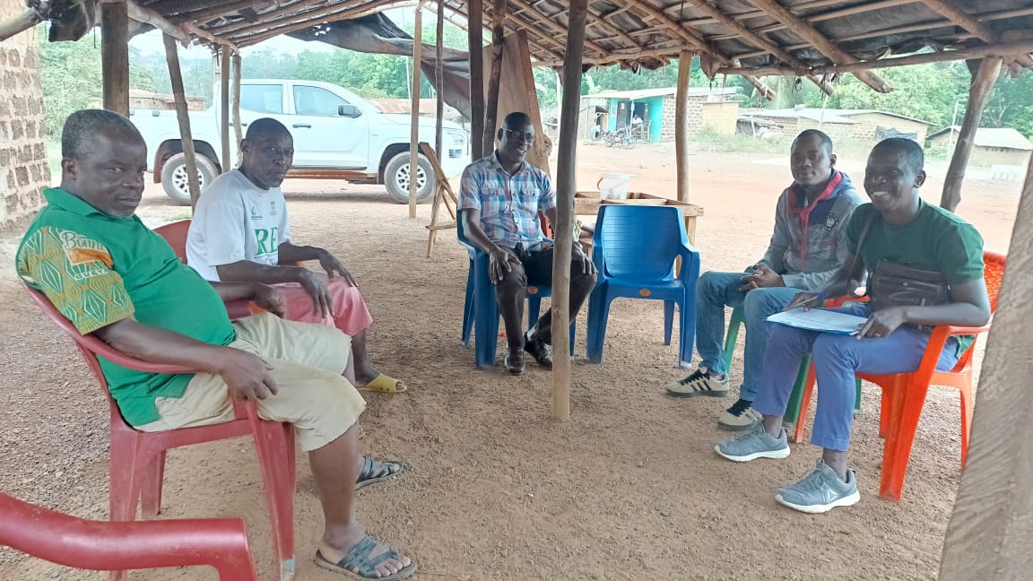 Mobilisation communautaire des populations des villages sur les trois axes à  du PARFT/UFM.