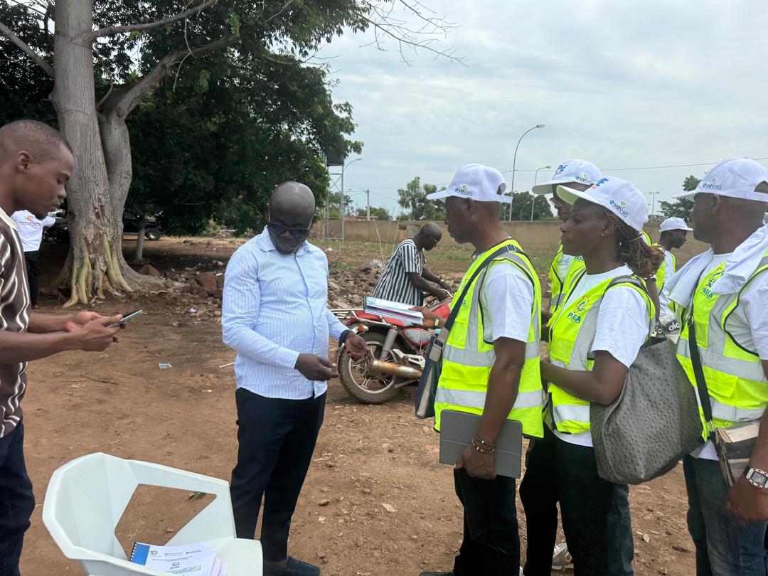 Cérémonie de lancement des activités du PASEA pour la construction de 5 000 latrines familiales pilotes dans la Région du Hambol.