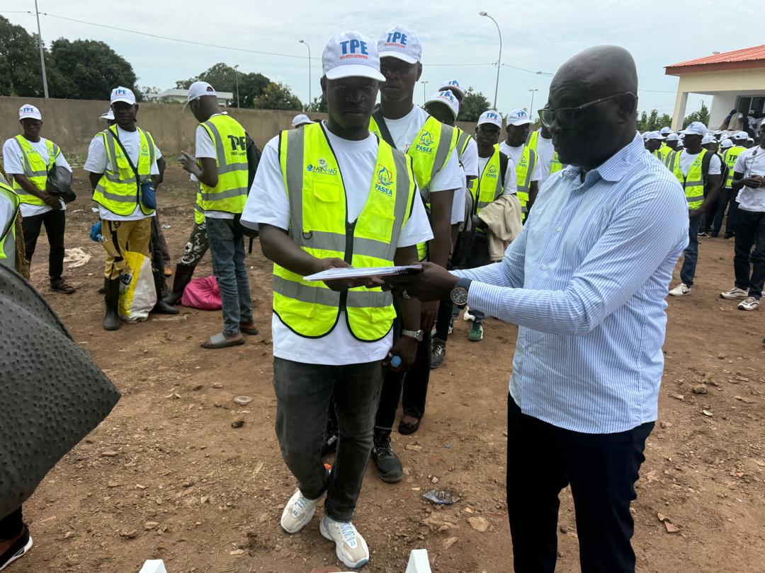 Cérémonie de lancement des activités du PASEA pour la construction de 5 000 latrines familiales pilotes dans la Région du Hambol.