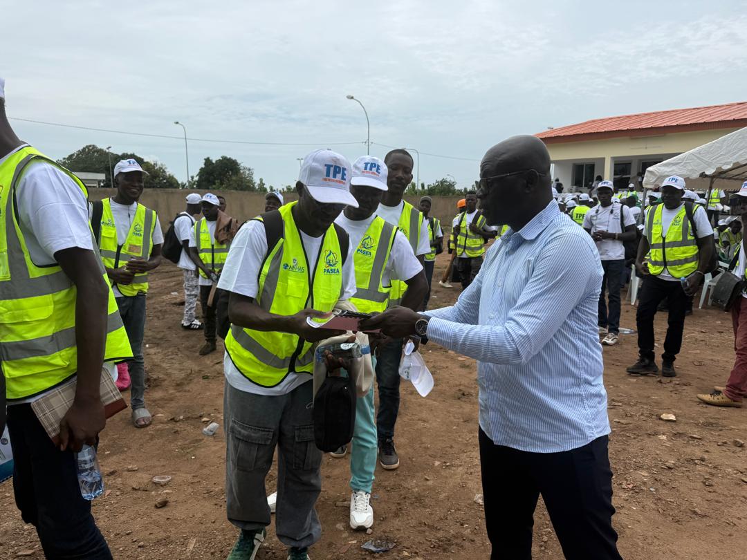Cérémonie de lancement des activités du PASEA pour la construction de 5 000 latrines familiales pilotes dans la Région du Hambol.