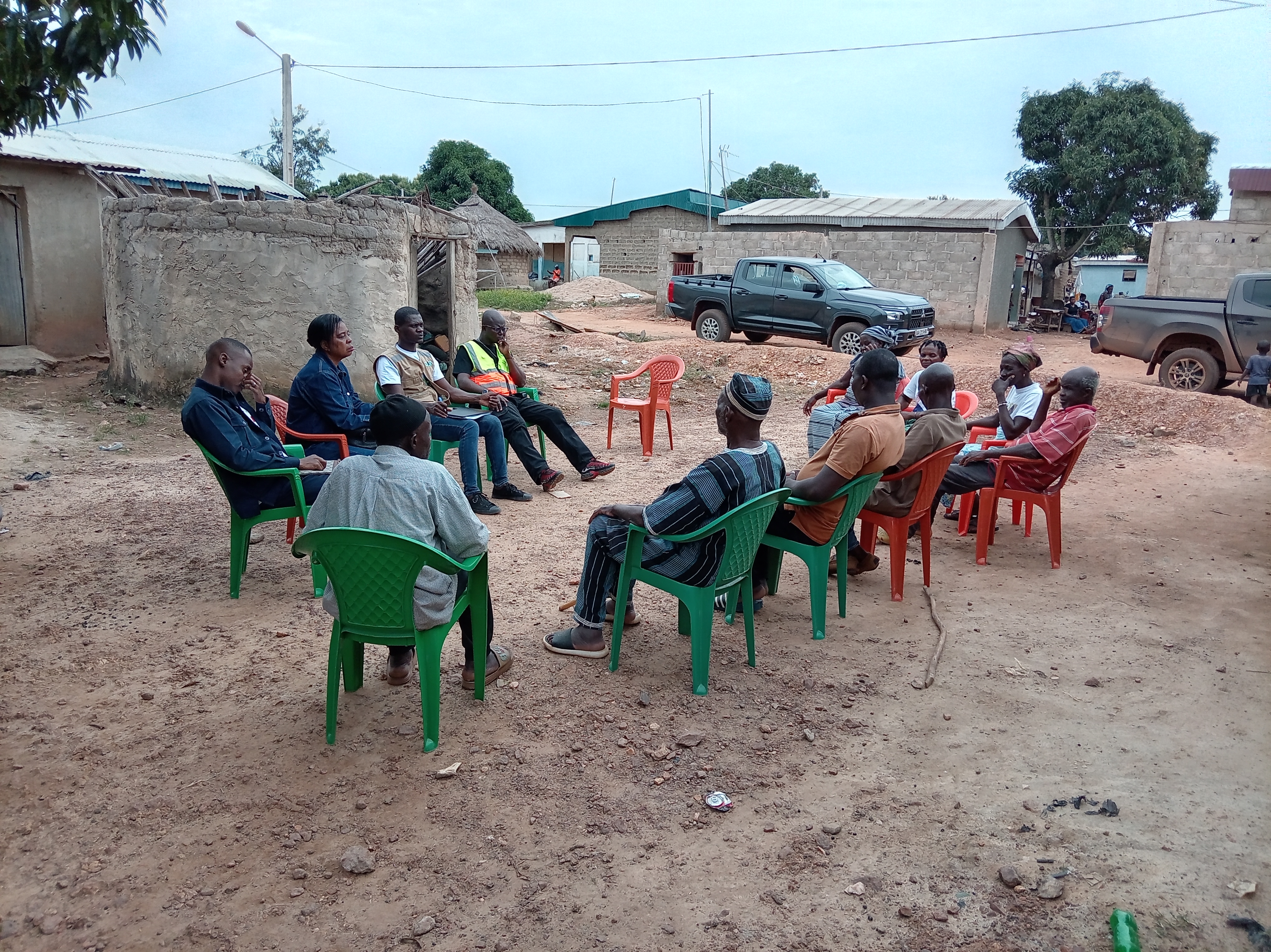 Construction de 1403 latrines familiales dans la Sous-Préfecture de Niakaramandougou