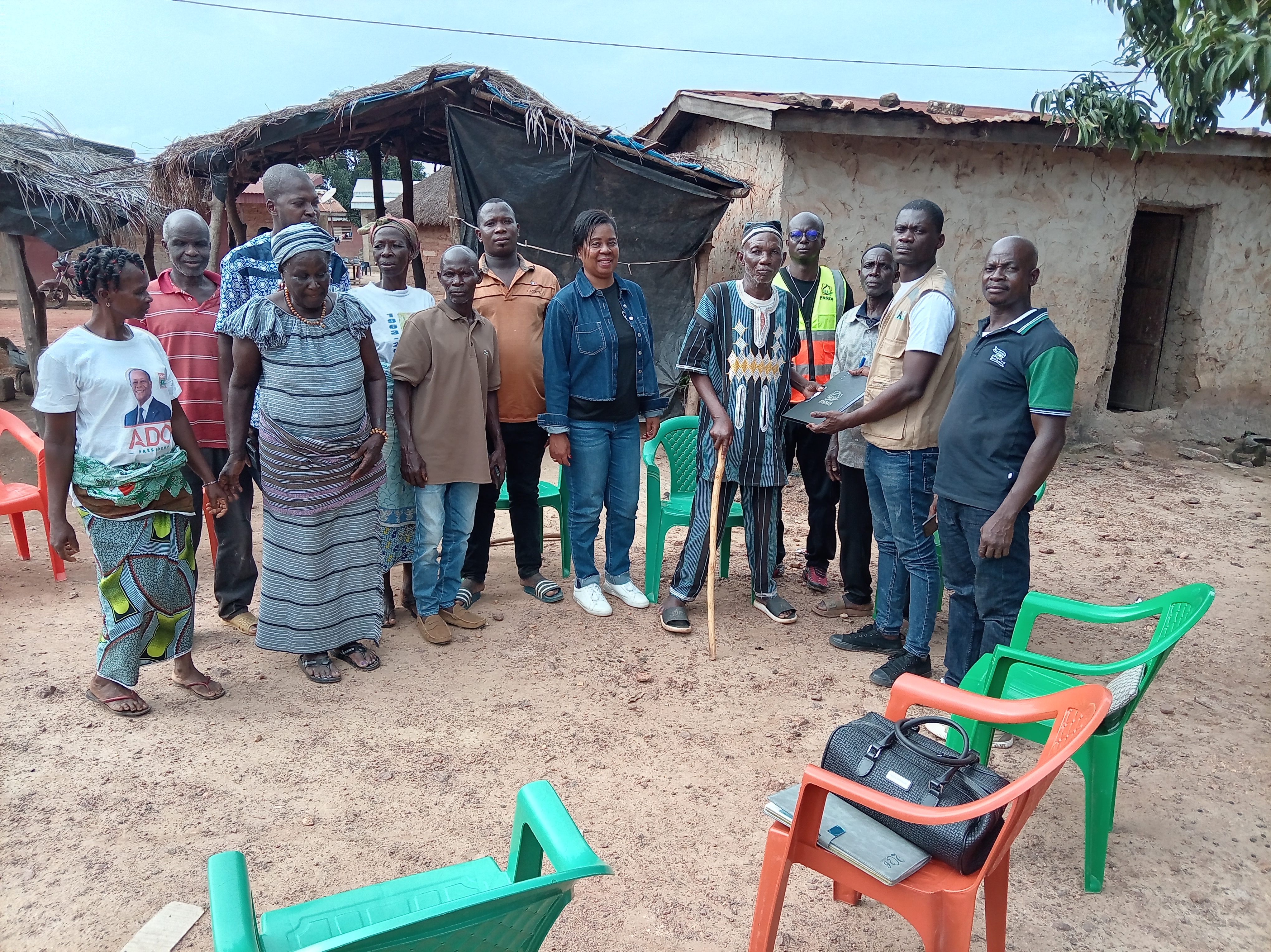 Construction de 1403 latrines familiales dans la Sous-Préfecture de Niakaramandougou